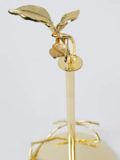Inspire Me! Home Decor Gold Leaf Detailed Paper Towel Holder Online