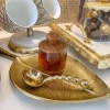 Inspire Me! Home Decor Gold Leaf And White Trinket Box Clearance