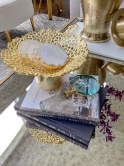 Inspire Me! Home Decor Gold Leaf Lacquer Decorative Box (2 Sizes) Hot