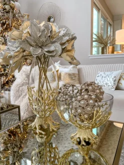 Inspire Me! Home Decor Gold Leopard Print Ginger Jar (2 Sizes) Best