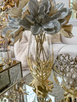 Inspire Me! Home Decor Gold Leopard Print Ginger Jar (2 Sizes) Best