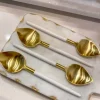 Inspire Me! Home Decor Gold Marbled Hexagon Espresso Tea Set Of 6 Sale