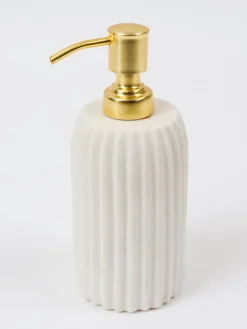 Inspire Me! Home Decor Gold Marble Soap Dispenser Hot