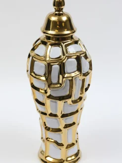 Inspire Me! Home Decor Gold & Matte Black Vase (3 Sizes) Clearance