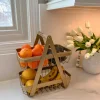 Inspire Me! Home Decor Gold Measuring Cups W/ Wood Handle Online
