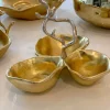 Inspire Me! Home Decor Gold Metal Branch Cake Stand Best