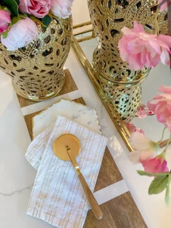 Inspire Me! Home Decor Gold Metal Straws Sale