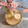 Inspire Me! Home Decor Gold Metal Studded Vase (2 Sizes) Discount