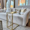 Inspire Me! Home Decor Gold Mirror Top C Table Best