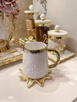 Inspire Me! Home Decor Gold Orchid Tea Light Holder Online