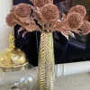 Inspire Me! Home Decor Gold Oversized Beaded White And Pearl Ornament (2 Sizes) Discount