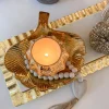 Inspire Me! Home Decor Gold Peace Sign Decorative Best