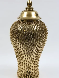 Inspire Me! Home Decor Gold Studded Ginger Jar (3 Sizes) Outlet
