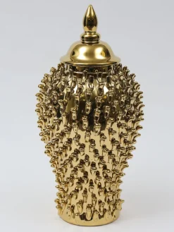 Inspire Me! Home Decor Gold Studded Ginger Jar (3 Sizes) Outlet