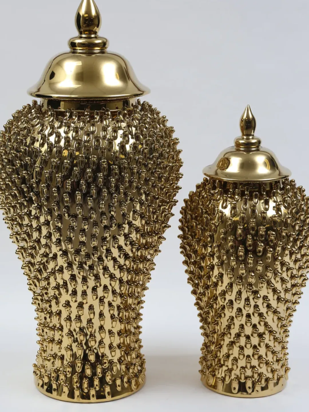 Inspire Me! Home Decor Gold Studded Ginger Jar (3 Sizes) Outlet