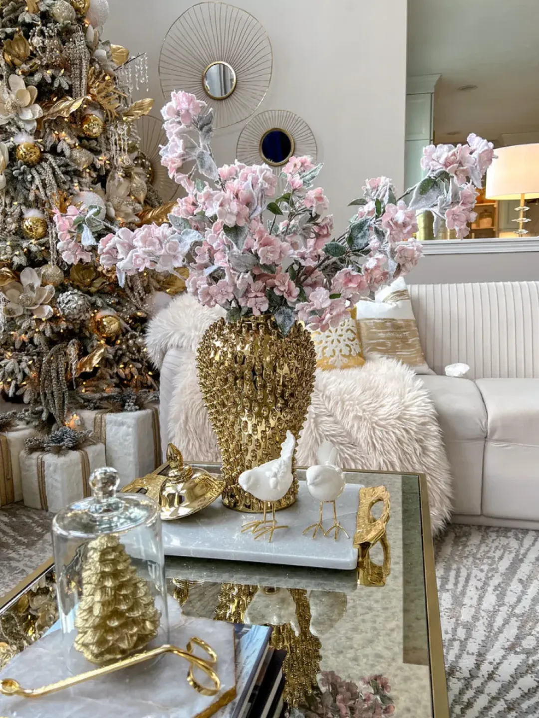 Inspire Me! Home Decor Gold Studded Ginger Jar (3 Sizes) Outlet