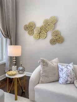Inspire Me! Home Decor Gold Sunburst Wall Decor Outlet