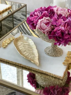 Inspire Me! Home Decor Gold Teardrop Candle Holders (2 Sizes) Outlet