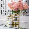 Inspire Me! Home Decor Gold Textured Ruffle Coffee/Tea Set Collection (4 Items Sold Individually) Sale