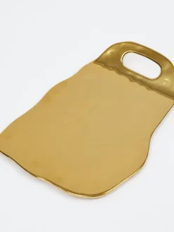 Inspire Me! Home Decor Gold Texture Votive Vase Outlet
