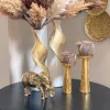 Inspire Me! Home Decor Gold Textured Abstract Sculpture (2 Sizes) New