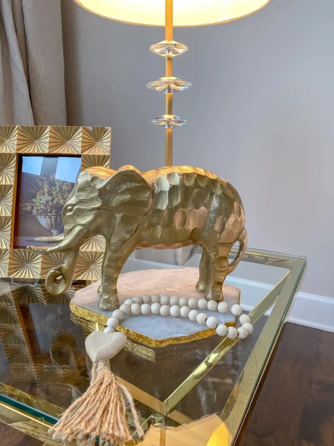 Inspire Me! Home Decor Gold Textured Abstract Sculpture (2 Sizes) New