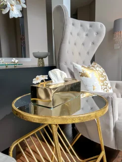 Inspire Me! Home Decor Gold Textured Metal Elephant Decor Hot