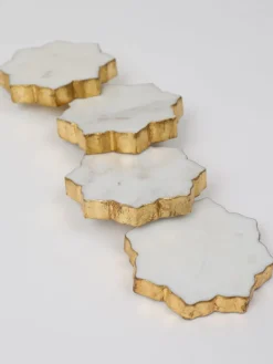 Inspire Me! Home Decor Gold Triple Leaf Tea Light Holder Discount