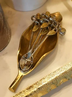 Inspire Me! Home Decor 6″ Gold Twist Scoop Best