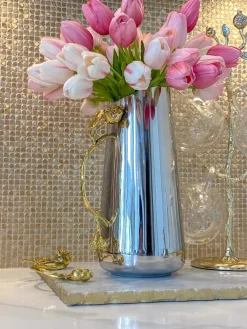 Inspire Me! Home Decor Gold Wavy Leaf Tray Best