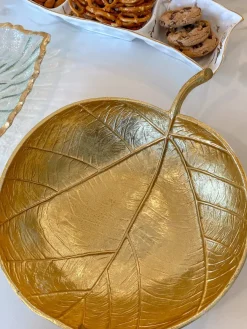 Inspire Me! Home Decor Gold Wavy Beaded Bowls (2 Sizes) Discount