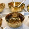 Inspire Me! Home Decor Gold Wire Metal Bowl Discount