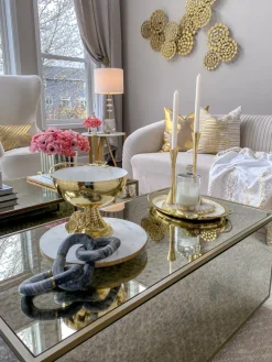 Inspire Me! Home Decor Grey Marble Chain Clearance