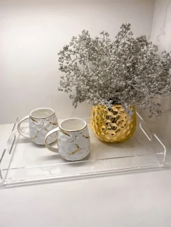 Inspire Me! Home Decor Hammered Porcelain Gold Bowl (2 Sizes) Best