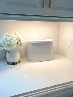 Inspire Me! Home Decor Hammered Glass Canister W/ Gold Bird Lid ( 3 Sizes Available) Sale