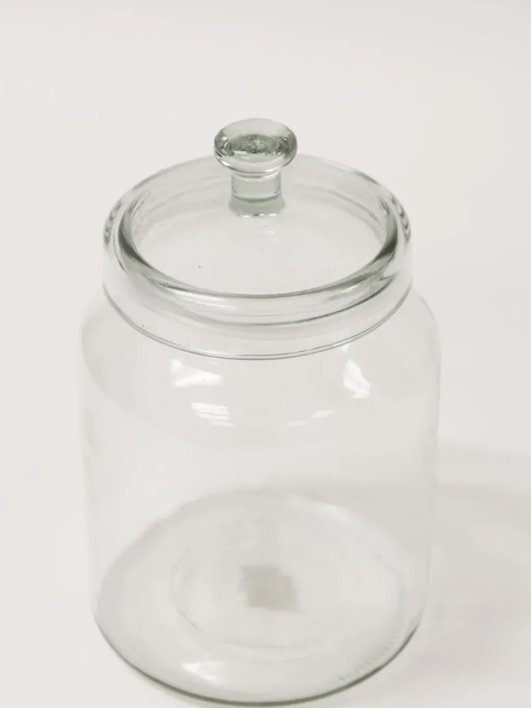 Inspire Me! Home Decor Hammered Glass Canister With Gold Leaf Lid (3 Sizes) Clearance