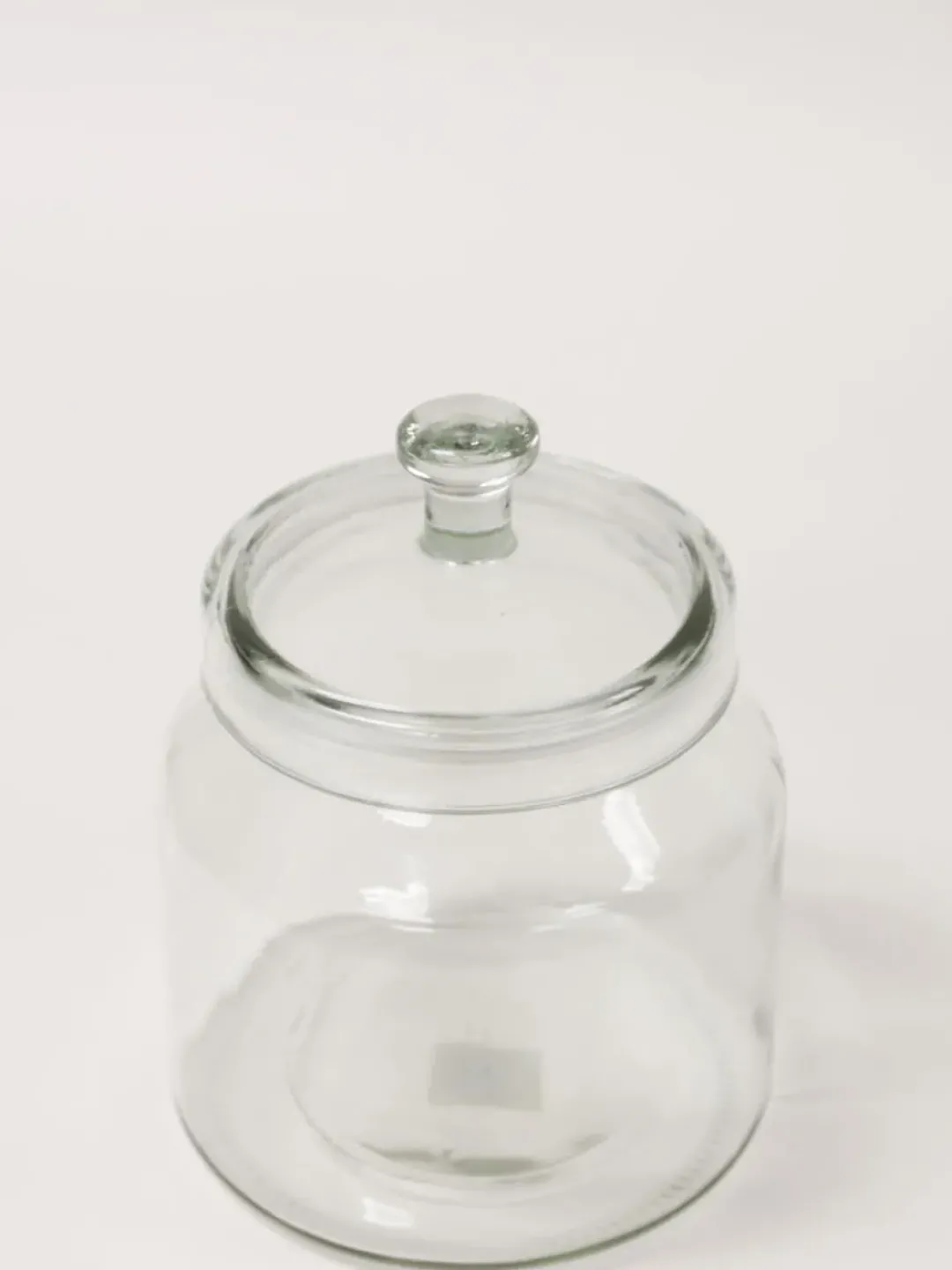 Inspire Me! Home Decor Hammered Glass Canister With Gold Leaf Lid (3 Sizes) Clearance
