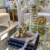 Inspire Me! Home Decor Hammered Gold Metal Candle Holder (2 Sizes) Best