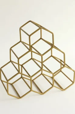 Inspire Me! Home Decor Hexagon Storage Rack Discount