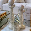 Inspire Me! Home Decor Ivory Rose Candle (3 Sizes) Clearance