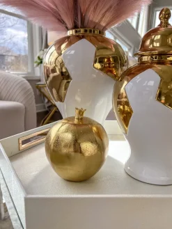 Inspire Me! Home Decor Jar Of Large Gold Chunk Vase Fillers Sale
