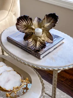 Inspire Me! Home Decor Jeweled Glass Candle Holders (2 Sizes) Best