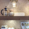 Inspire Me! Home Decor KITCHEN Unique Beaded Wood Cake Stand Sale