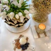 Inspire Me! Home Decor KITCHEN Organic Shape Marble Lazy Susan Outlet