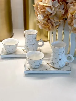 Inspire Me! Home Decor KITCHEN Rose Shape With Mug With Lid And Spoon Hot
