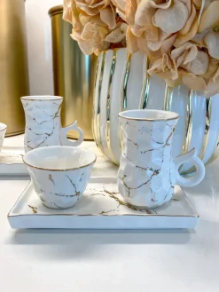 Inspire Me! Home Decor KITCHEN Rose Shape With Mug With Lid And Spoon Hot