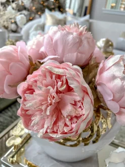 Inspire Me! Home Decor KITCHEN Silver Leaf Paper Towel Holder With Marble Base “From Pops Of Color Home Collection” New