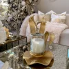 Inspire Me! Home Decor Large Blooming Flower Candle Holder Online