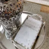Inspire Me! Home Decor Large Flower Hurricane Candle Holder (2 Colors) Hot
