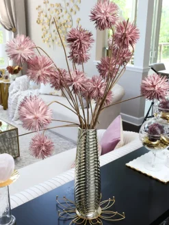 Inspire Me! Home Decor Large Glitter Pinecone Candle Online